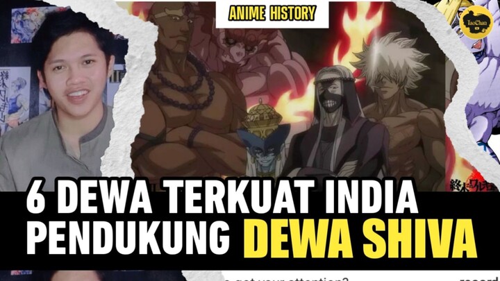 6 dewa terkuat penduking dewa shiva di Record of Ragnarok