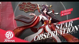 🌸Onmyoji Arena: A Chức [Silkiya] Nhân Vật Collab Phantoms Dạ Hành Lục (Pháp Sư)