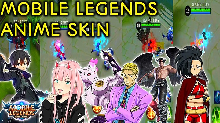 5 SKIN ANIME TERBAIK, TERKEREN, TERPOPULER VERSI JAY SMOKERS | Episode 6 - Mobile Legends Indonesia