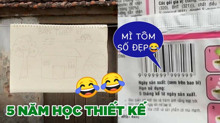 Thành quả 5 năm học thiết kế - Top comment hài Fb