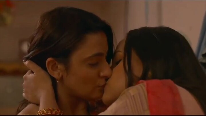 Indian lesbian girls kissing