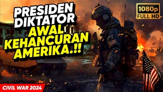 AMERIKA DIAMBANG KEHANCURAN KARENA PERANG SAUDARA !! • ALUR CERITA FILM