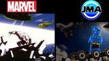 X-Men The Animated Series Intro Side By Side Comparison - Brickfilm / Stop Motion / JM ANIMATION