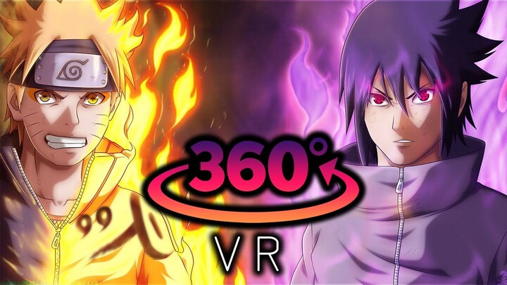 360° VR Video || Naruto VS Sasuke