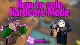 How to solo hardcore (TDS) | ROBLOX