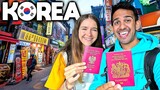 Arriving Into Seoul for the FIRST TIME 🇰🇷 We Can't Believe This Is Korea! (한국어 자막)