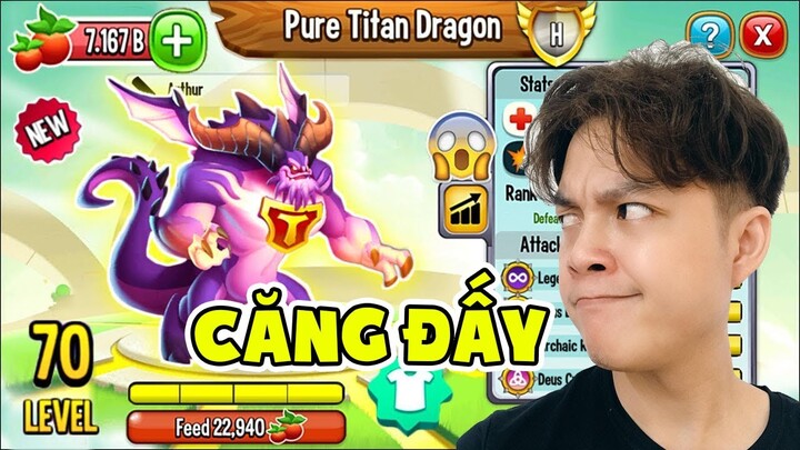 Triệu Hồi Siêu Huyền Thoại Vị Vua Của Loài Rồng TITAN Cực Oai || Vũ Liz Dragon City