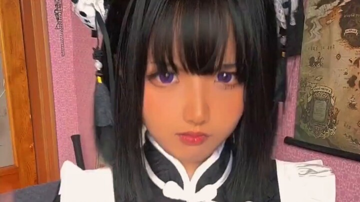 Today's black maid also hates the hentai master! I quit 2.0! (The red panda took off her headband