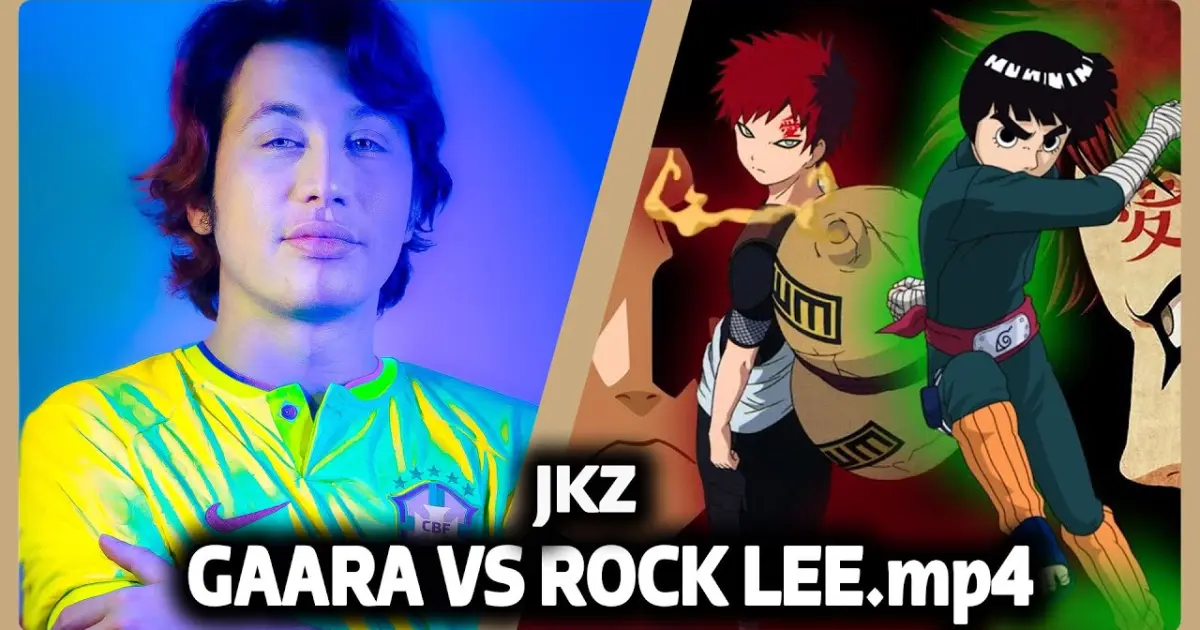 Rock Lee Vs Gaara (Naruto) - Força & Talento | @JKZOficial e  @FlashBeatsManow - Bilibili
