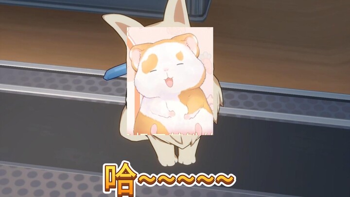 Hua Ling’s yawn looks just like that dog’s.