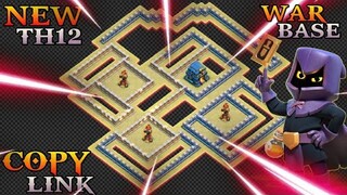 NEW TH12 WAR BASE / LEGEND BASE + REPLAY PROOF + LINK | DEFEND AGAINST TH13 ATTACK | CLASH OF CLANS
