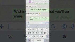 Dandelions lyric prank on Main 😊