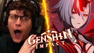 ARLECCHINO! Genshin Impact 4.6 Trailer REACTION - RogersBase Reacts