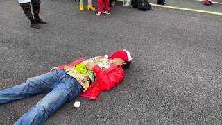 Famous scene outside the Iijima Hiroki fan meeting