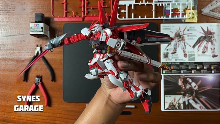 تجربة تجميع مجسم: HG 1/144 ريد أريستو