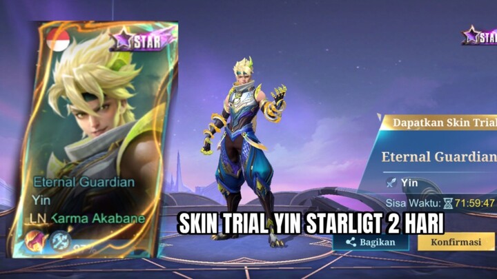 SKIN TRIAL YIN STARLIGHT 2 HARI