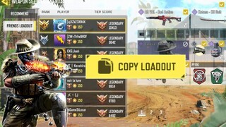 How to Copy your Friends Loadout in Cod Mobile?