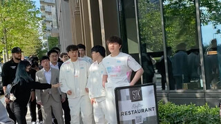 After BLG's 3:0 victory over GENG, a comparison of the players' moods as they returned to the hotel