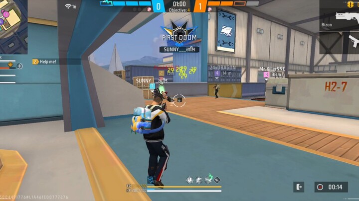 1 vs 4🤘🤘👾👾