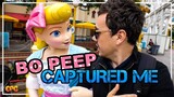 BO PEEP CAPTURED ME on PIXAR PIER! Bo Beep Meet & Greet Disneyland