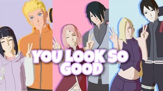 [MMD NARUTO] You look so good °SASUSAKU° °SAIINO° °NARUHINA°