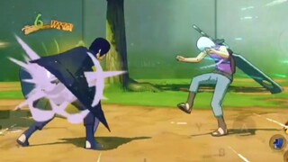 Sasuke Era Boruto VS Shuigetsu - ngetes kekuatan tim taka