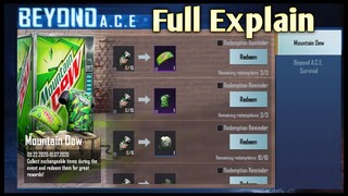 Mountain Dew Pubg Mobile New Event || Mountain Dew Event Explain In Hindi