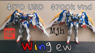review và so sánh Wing Ew của MJH với Của Bandai