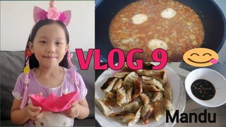 Luto tayo Giniling with Egg and Mandu for Merienda(VLOG 9)