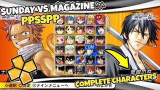 How to Download And Play Sunday Vs Magazine Ppsspp COMPLETE all Characters 2023 | Tagalog Tutorial