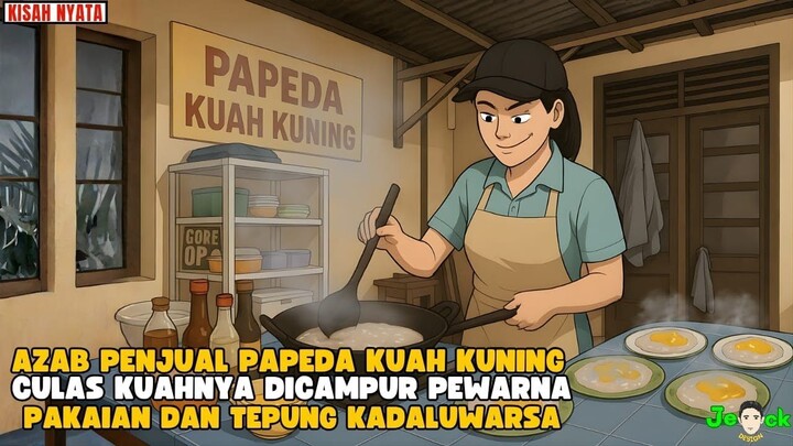 AZAB PENJUAL PAPEDA KUAH KUNING CULAS KUAHNYA DICAMPUR PEWARNA PAKAIAN