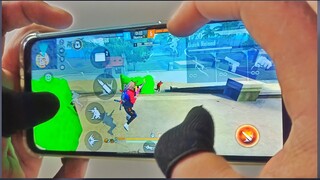 Realme narzo 20pro free fire gameplay test 4 finger claw handcam m1877 onetap headshot 90HZ display