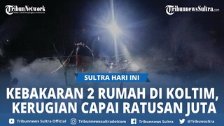 Kronologi Kebakaran Dua Rumah Warga Desa Loka Tirawuta Kolaka Timur, Kerugian Ratusan Juta Rupiah