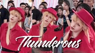 李龙馥的金长发还真不是谁都能驾驭的～Thunderous路演李龙馥位