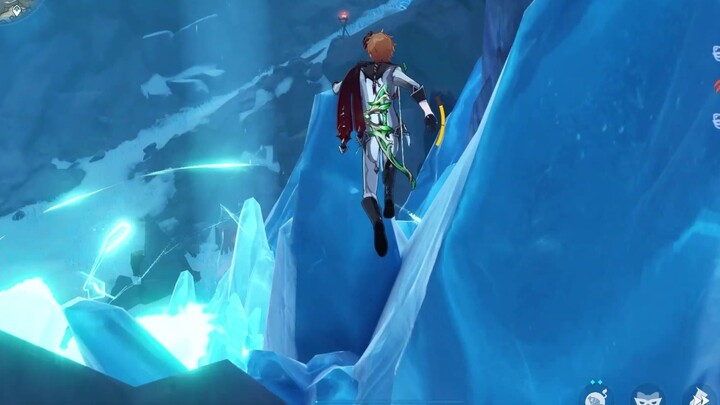 When the hunter you meet didn't finish the snow mountain puzzle