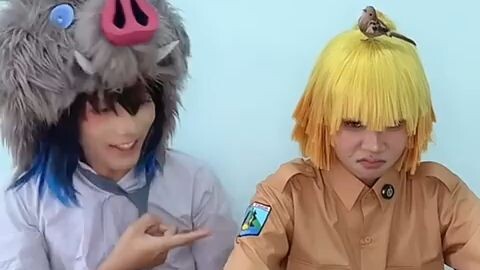 COSPLAY ANIME| inousuke kesiangan