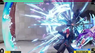 体验了一下拳皇15八神的民工十割连