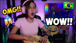 Gloria Groove - Born This Way (Lady Gaga) | Reaction | Filipino Reacts | (Double Cam)