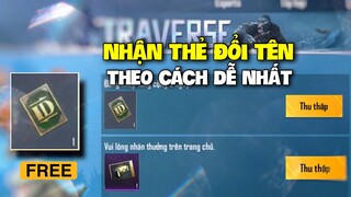 PUBG Mobile - Hướng Dẫn Làm Nhiệm Vụ Nhận Thẻ Đổi Tên Theo Cách Dễ Nhất | Cách Đặt Tên Kí Tự Đẹp