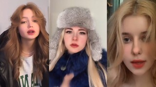 【TikTok美女】俄罗斯毛妹心动瞬间，每天一遍，爱情❤️❤️出现
