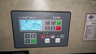 TEST RUN GENERATOR SET...