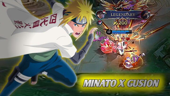 Minato x Gusion MODE MAYHEM ! Efek Skin Nya Bagus 😎