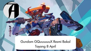 (Berita Anime) Anime Mobile Suit Gundam GQuuuuuuX Tayang di Prime video.