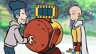 When Teacher Saitama meets the boxing machine.