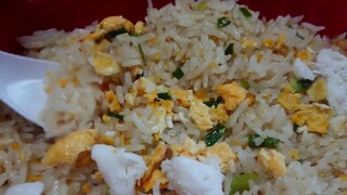 Crab Meat Fried Rice 7-11 Menu รีวิวข้าวผัดปู ข้าวหมูย่างเกลือ 7-11