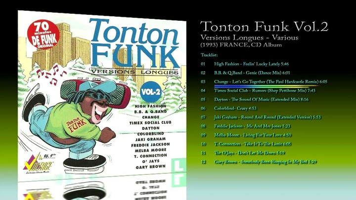 Tonton Funk Versions Longues Vol.2 (1993) Various [CD Album]