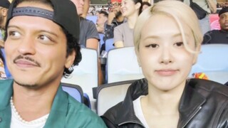 Park Chae-young ROSE xem bóng đá và vlog cuộc sống tại APT Brazil (feat. Bruno Mars)!