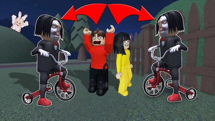 Yuta, Mio Dan Baby Celine Lari DAri Rumah Bily Jigsaw  ROBLOX