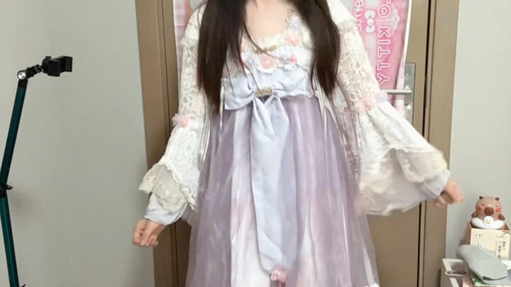 【So sorry for being this cute】The dress is rented, but the cuteness is real (๑• . •๑)