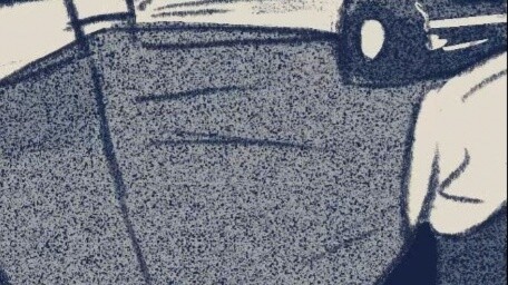 [OC Handwriting] The lock-picking guy fought against the gay man many times, but he couldn't win no 